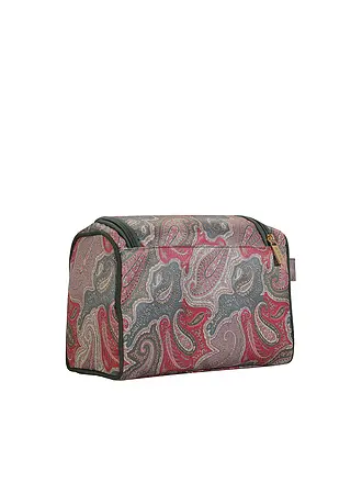 ETRO | Kosmetiktasche - Beauty Case (57 D.Braun / D. Rot) | 